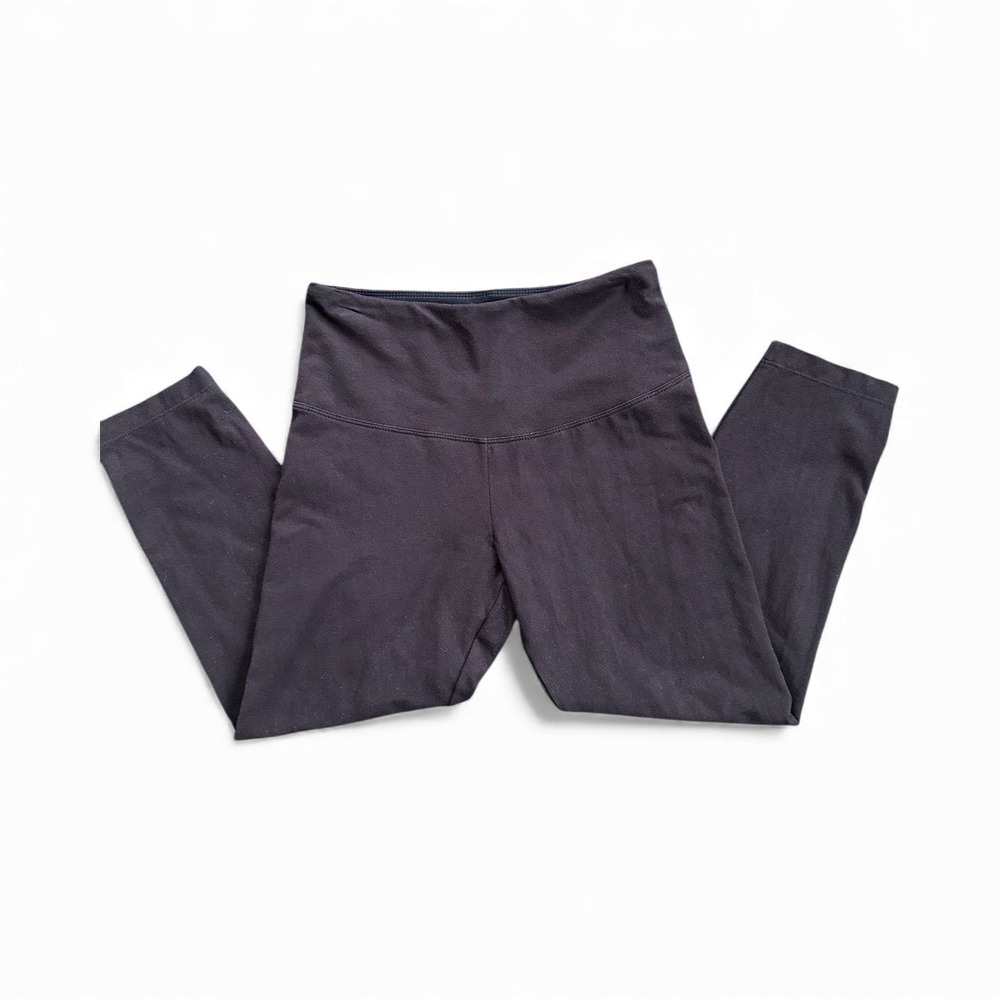 Lysse New York Cropped Leggings‎ Women S Black Excellent High Waisted 12-2281-M1